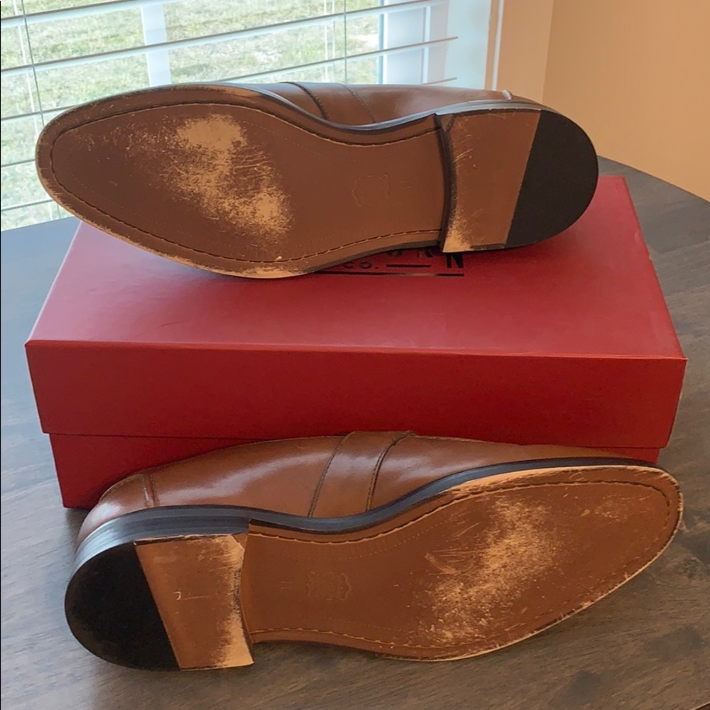 Millburn Leather Penny Loafers View 3